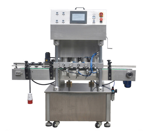 四頭直線式全自動(dòng)真空旋蓋機(jī)